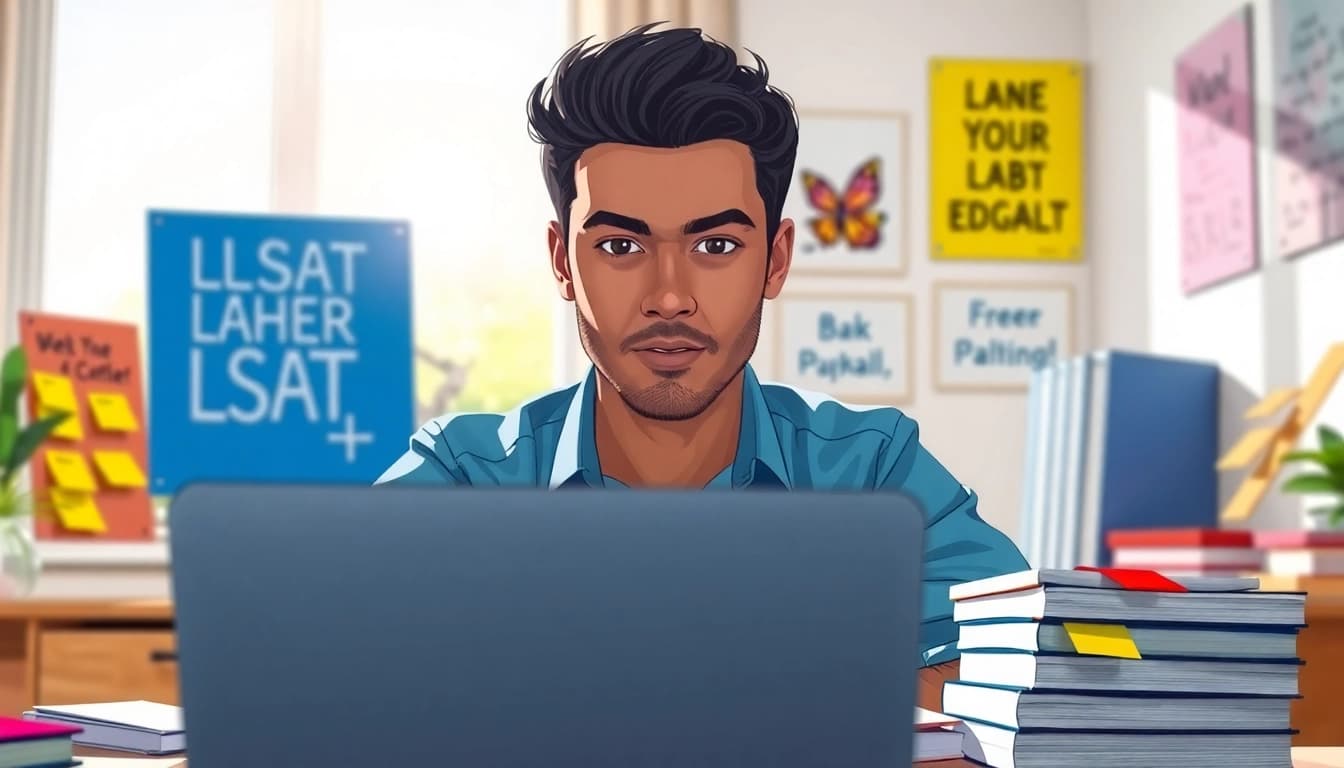 Hire someone to take lsat for you with a motivated student studying in a bright room.