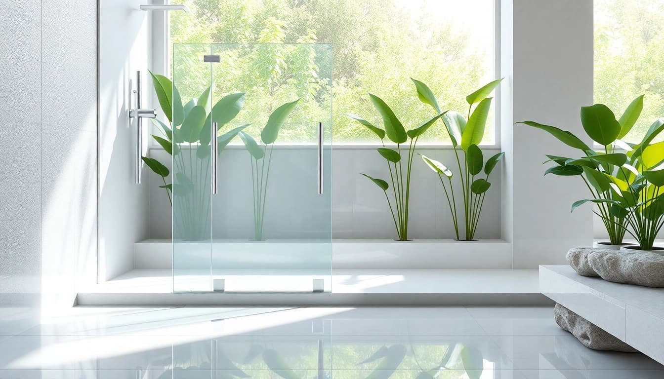 Transform your space with a corner shower screen frameless that blends modern design with functionality.