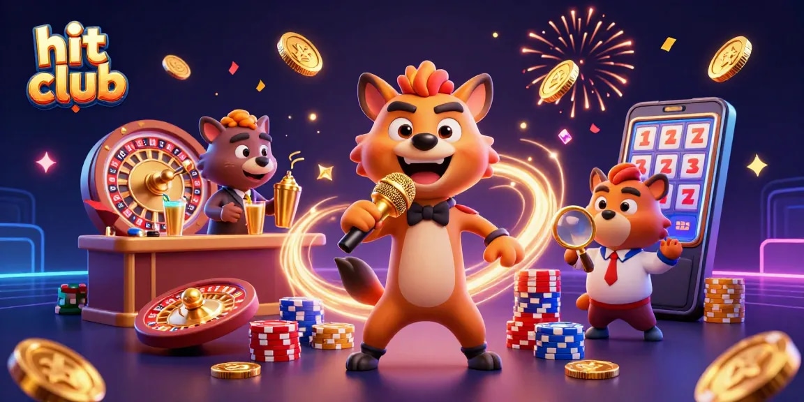 Experience thrilling action at hit club with hyenas enjoying a comedy casino scene.