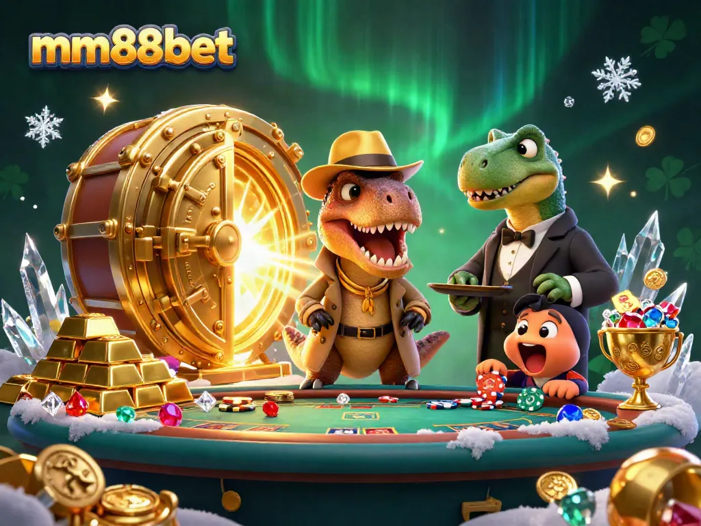 Experience winning strategies at mm88bet with animated casino creatures and vibrant treasures.