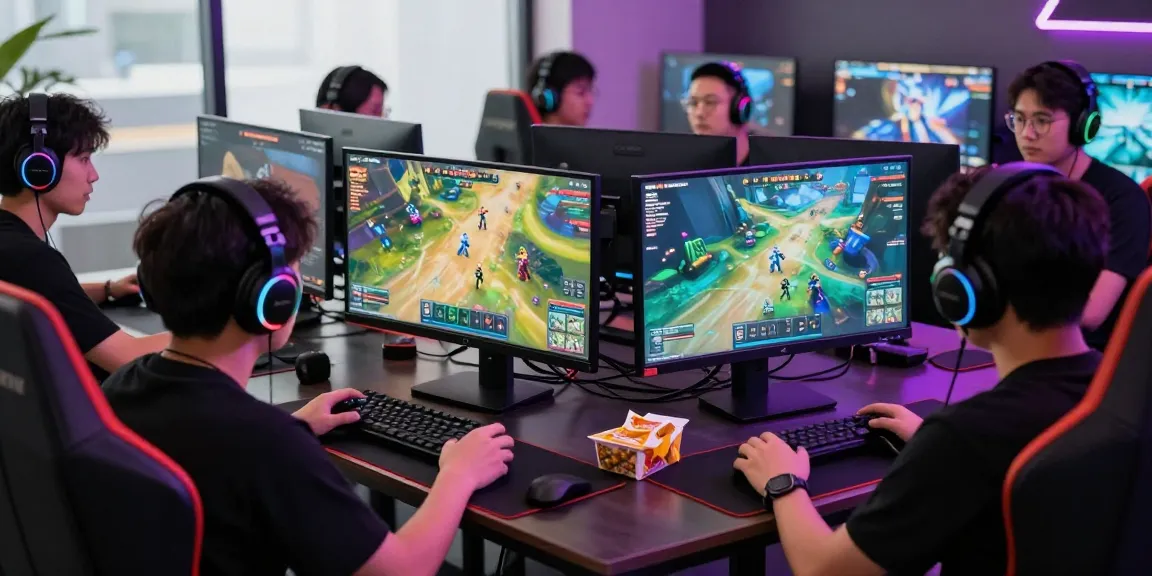 Players enjoying ROKOK88 games in a lively gaming environment
